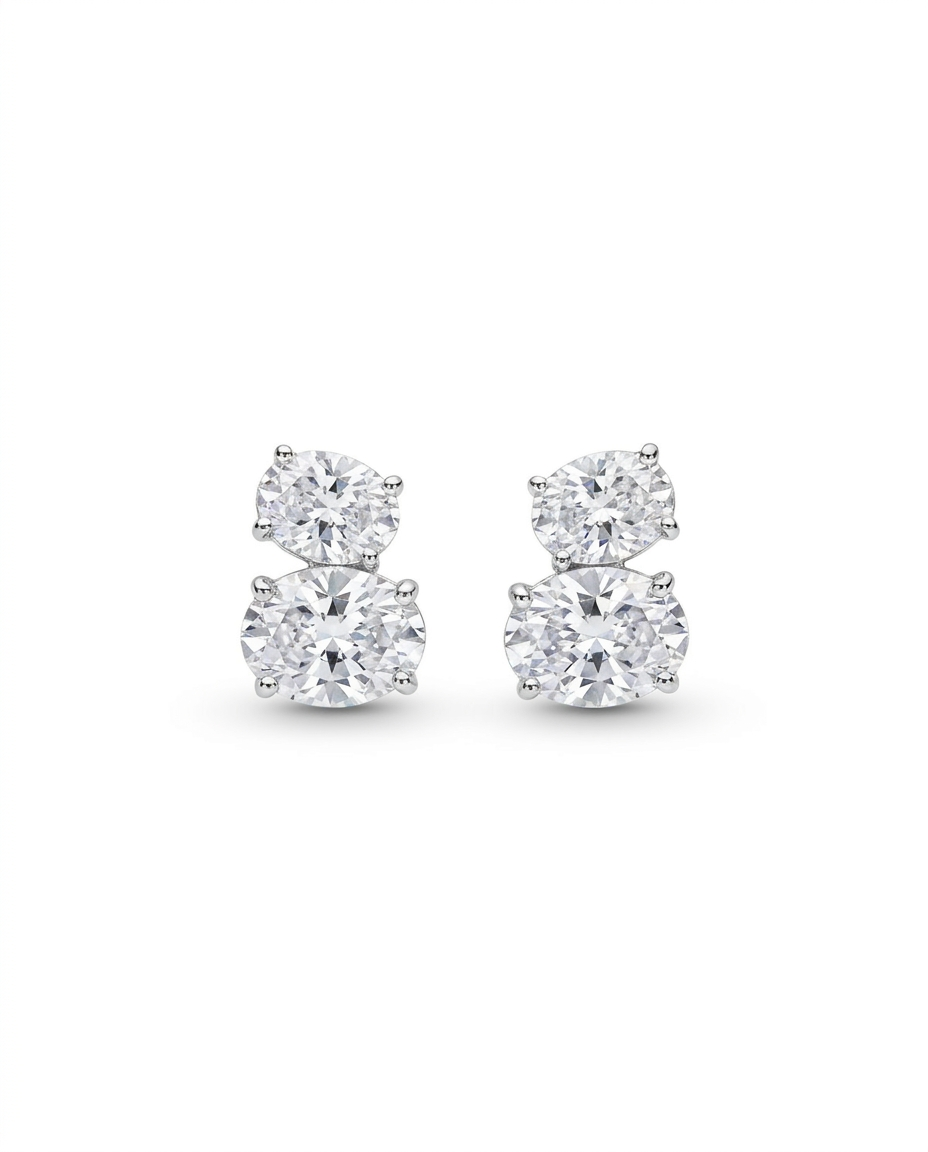 Twin Spark Earrings