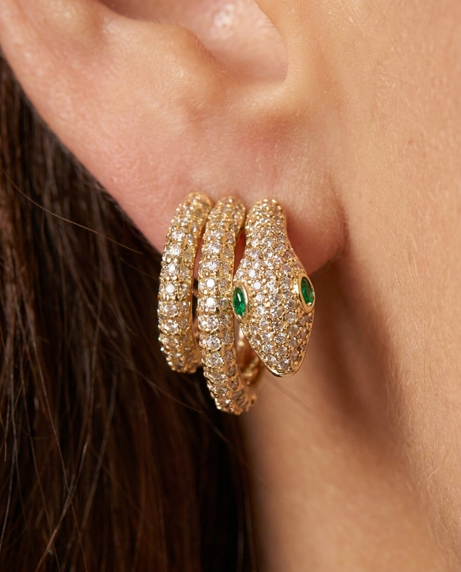 Serpent Earrings