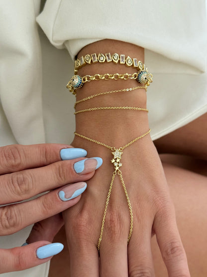 Mini Stars Hand Chain