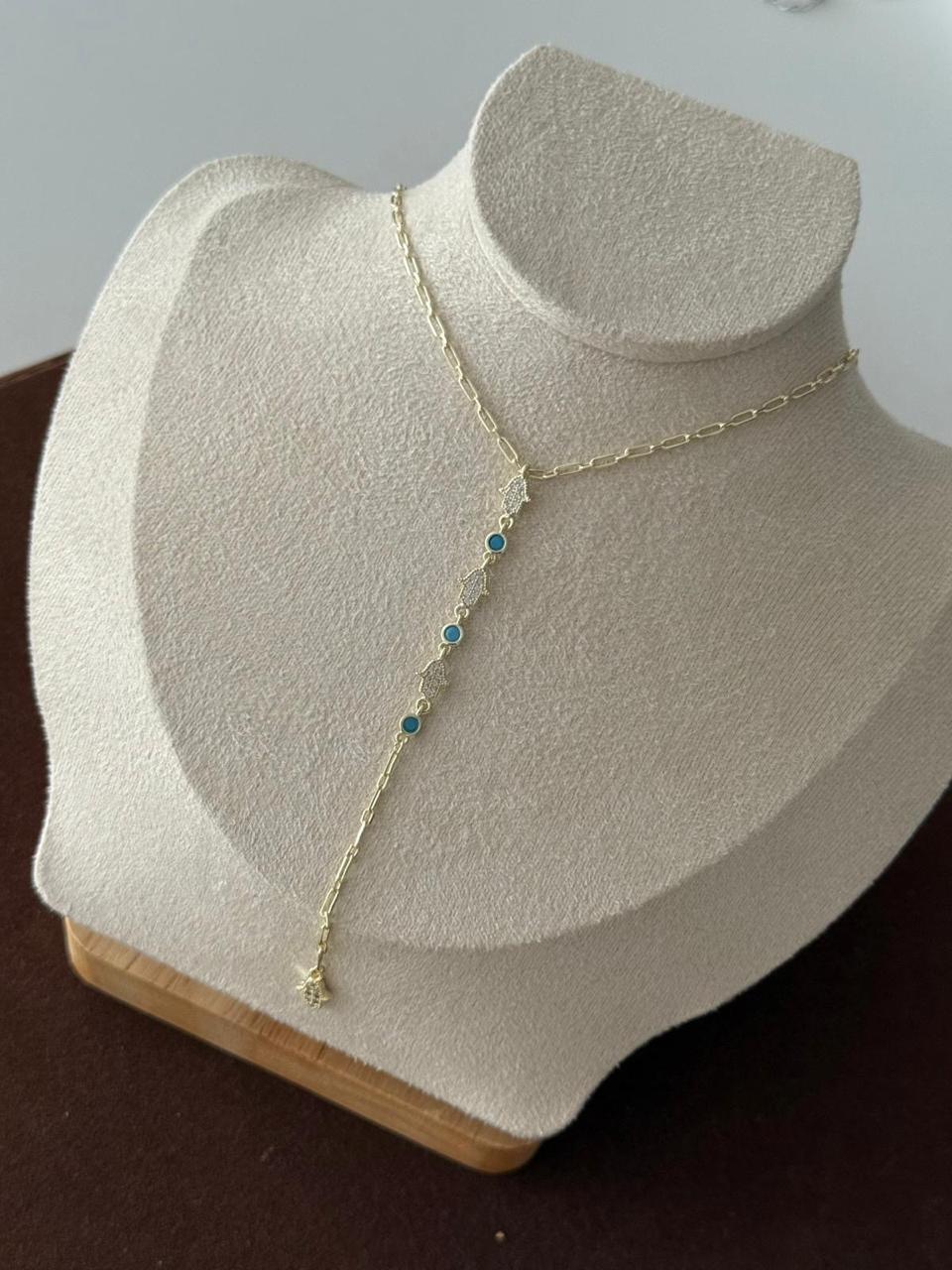 Ayn Dropdown Necklace