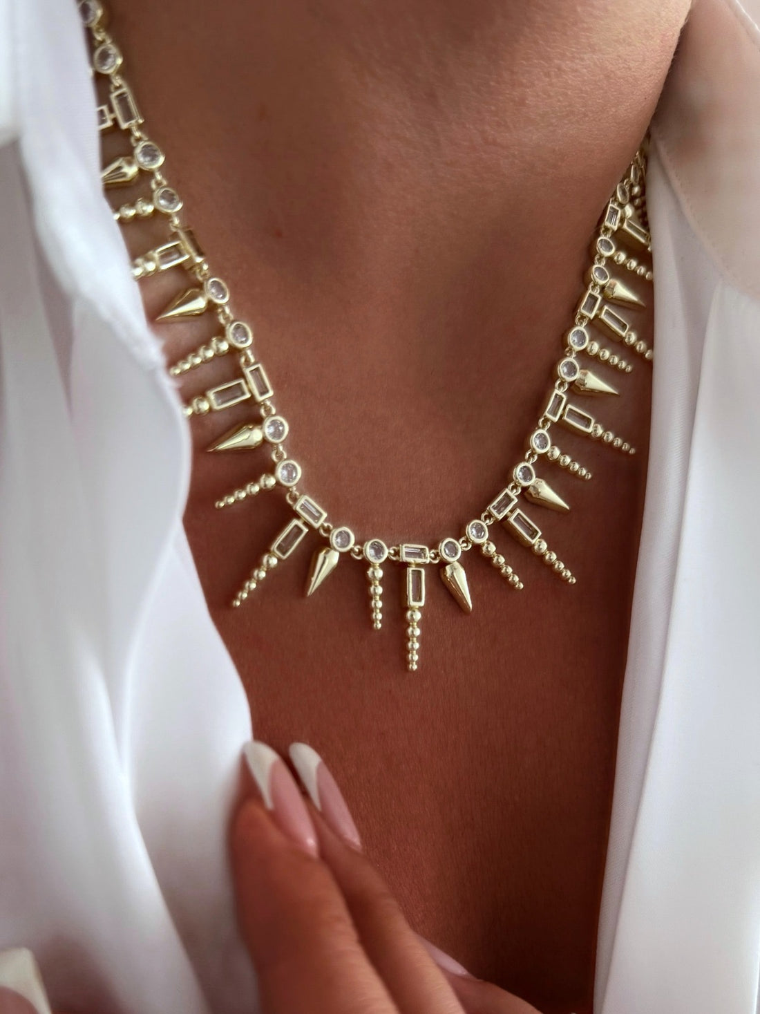 Drop Down Necklace