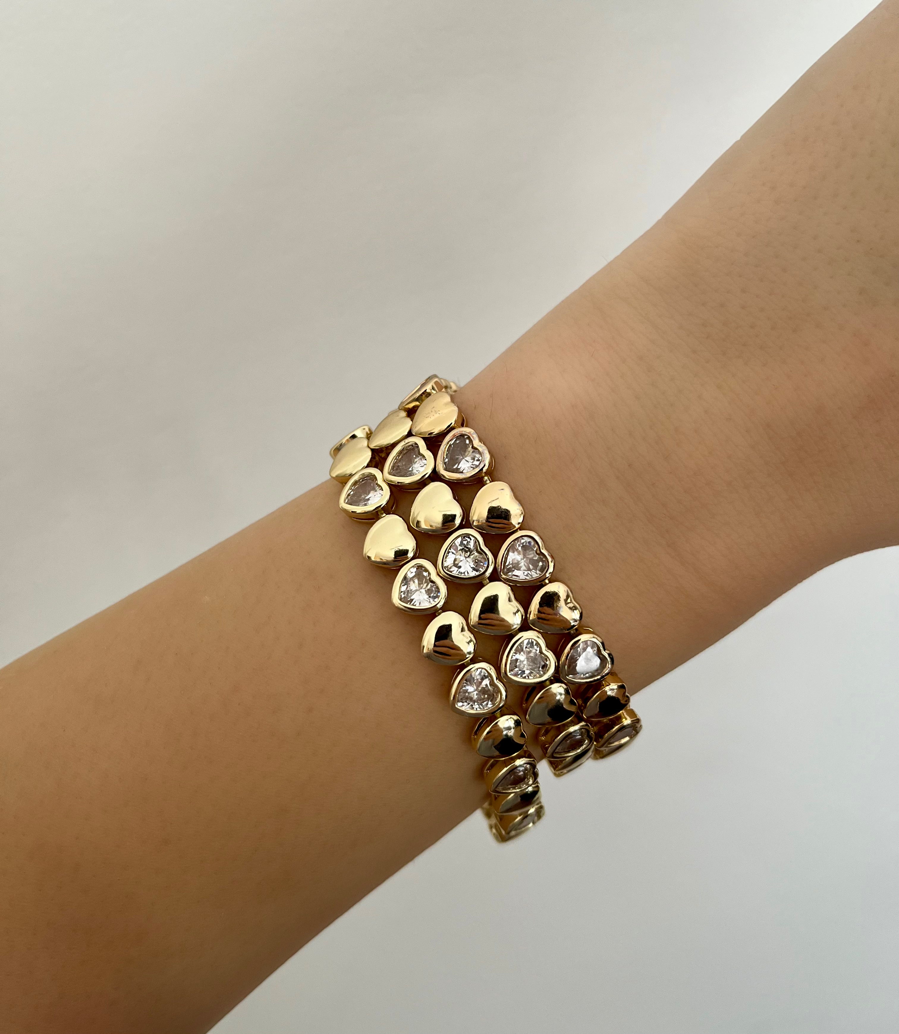 Sizzling Hearts Bracelet