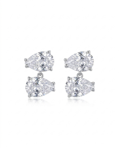 Double Drop Pair Earrings