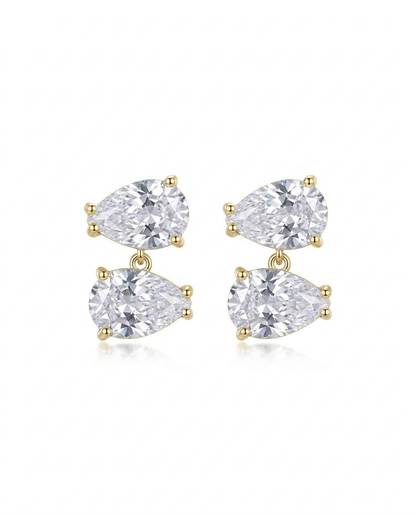 Double Drop Pair Earrings
