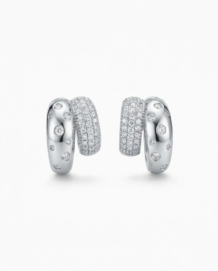 Contrast Earrings
