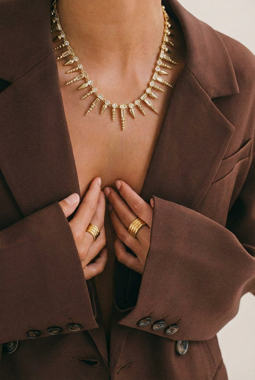 Drop Down Necklace