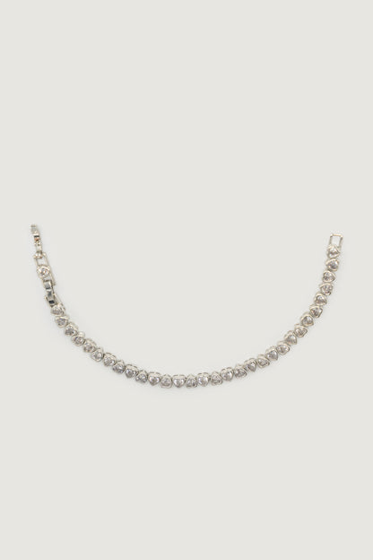 Mini Silver Hearts Bracelet