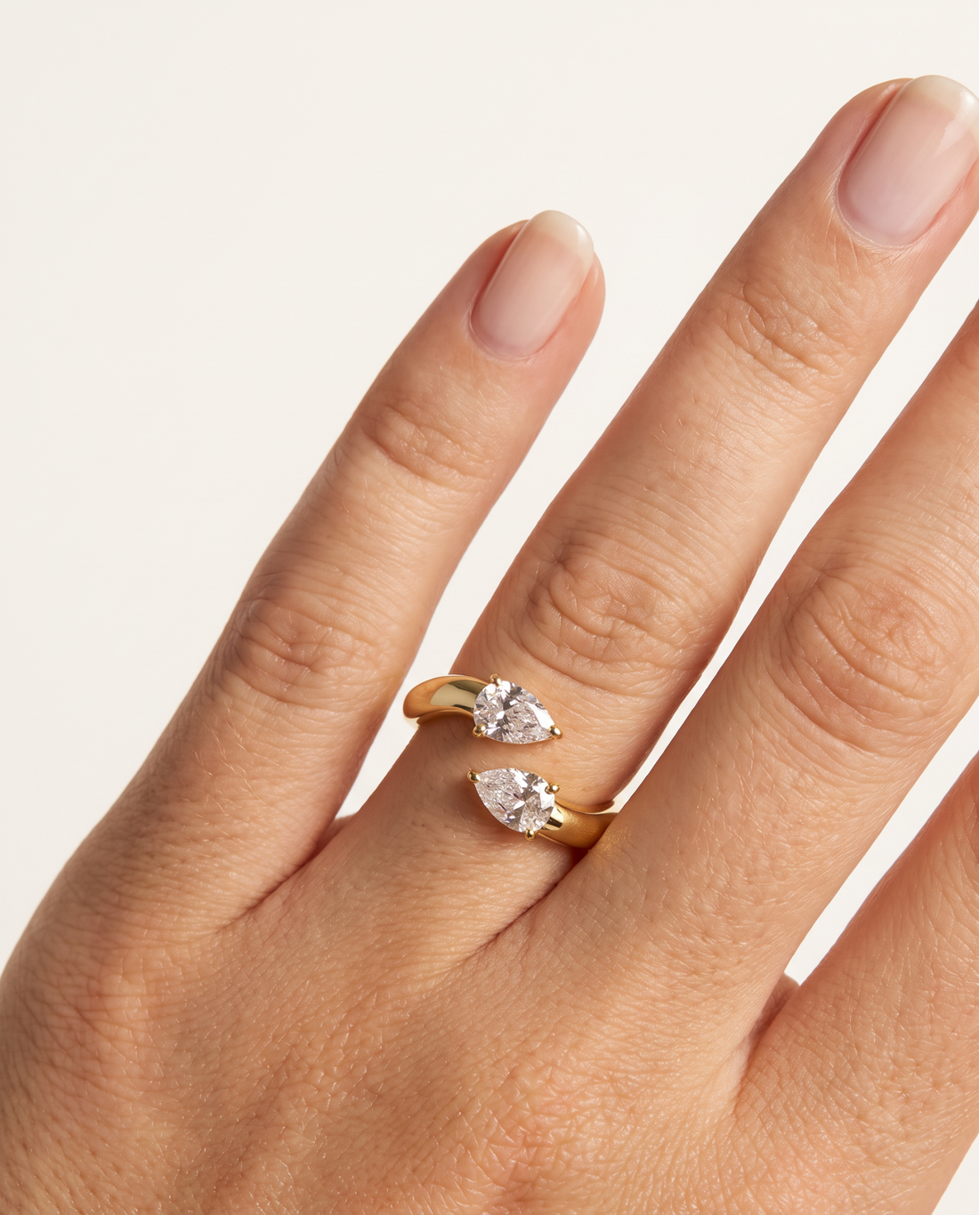Daphne Ring worn on hand