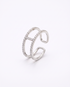 Hailey Ring in silver