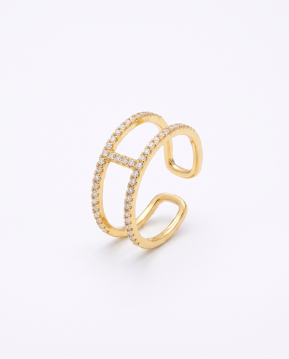 Hailey Ring in gold