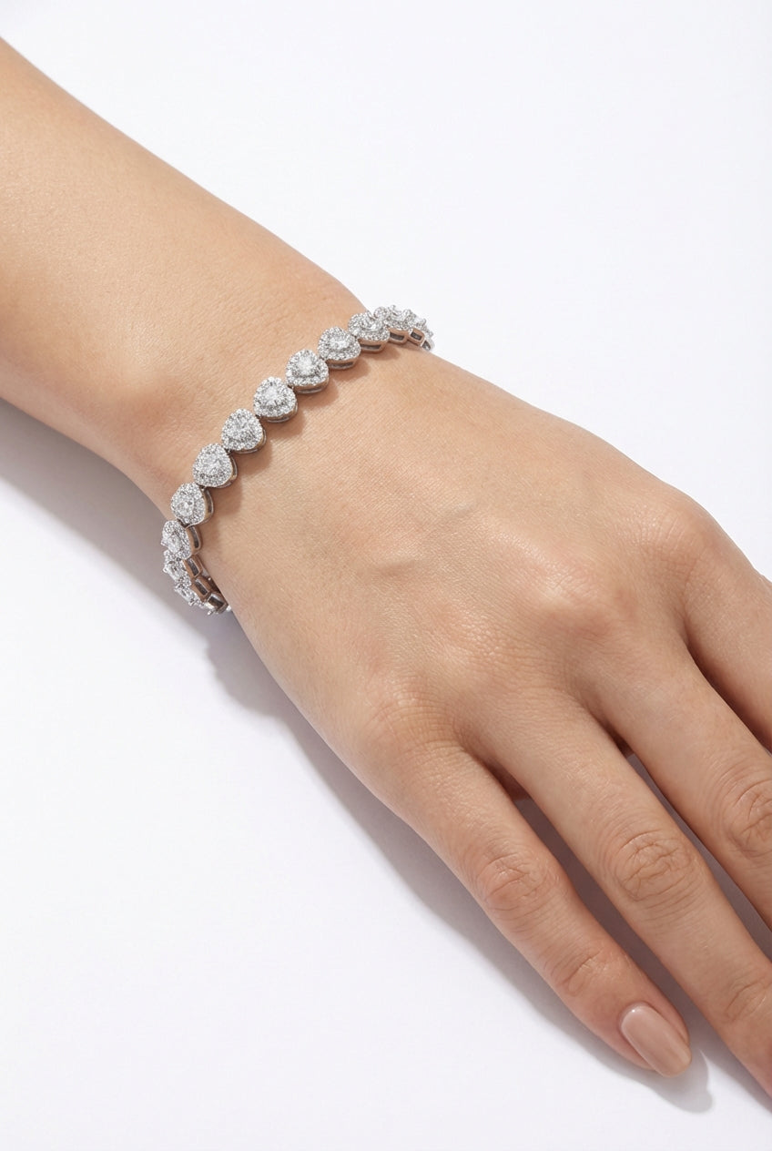 Thick Hearts Bracelet