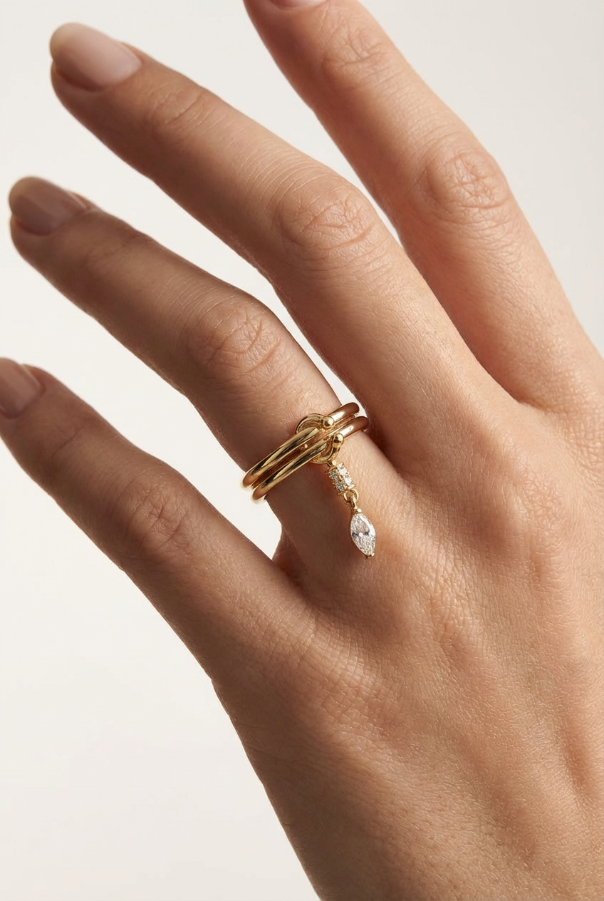 Teardrop Ring
