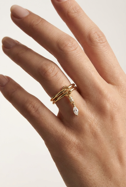 Teardrop Ring