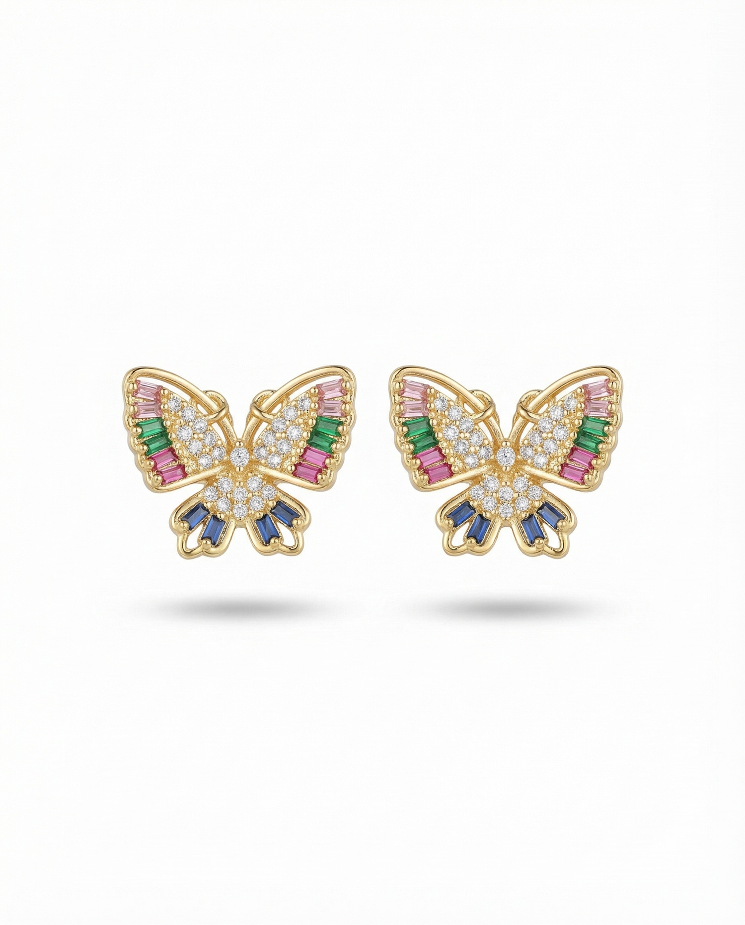 Colorful Butterfly Earrings