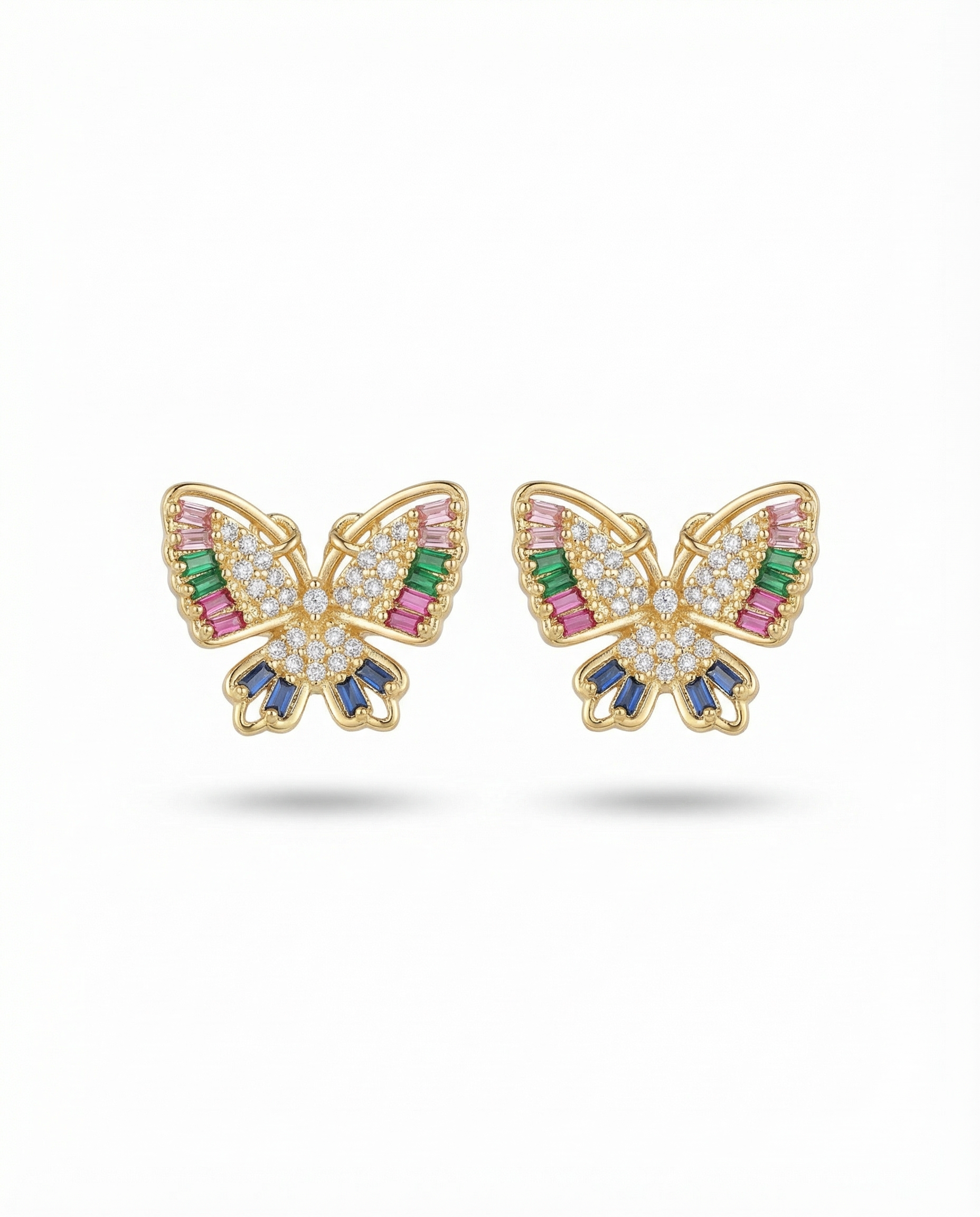 Colorful Butterfly Earrings