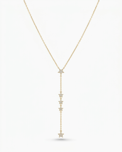 Drop Down Etoiles Necklace