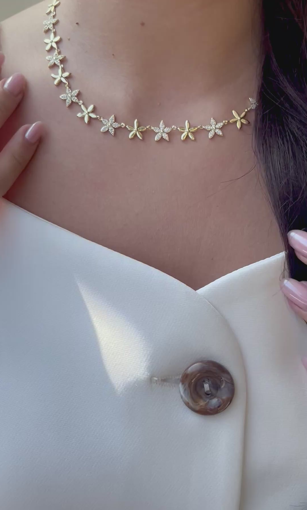 Multi Flower Necklace